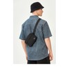 Youzealou-Mariconera hombre,Bolso para hombre,Bolsa de Hombro Cruzada Impermeable Mini para