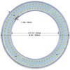 THECOSKY T9 LED Circline Light Bulb, 8 Inch 1650LM LED