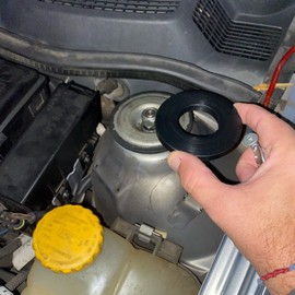 Protector universal de cojinete de goma para amortiguadores, anillo de goma, suspensión superior, amortiguador de la torre del motor, cojinete de sellado para sordos, sello de insonorización, color