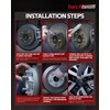 Torchbeam 5x5.5 to 5x5 Lug Centric Wheel Adapters 1.5 inch