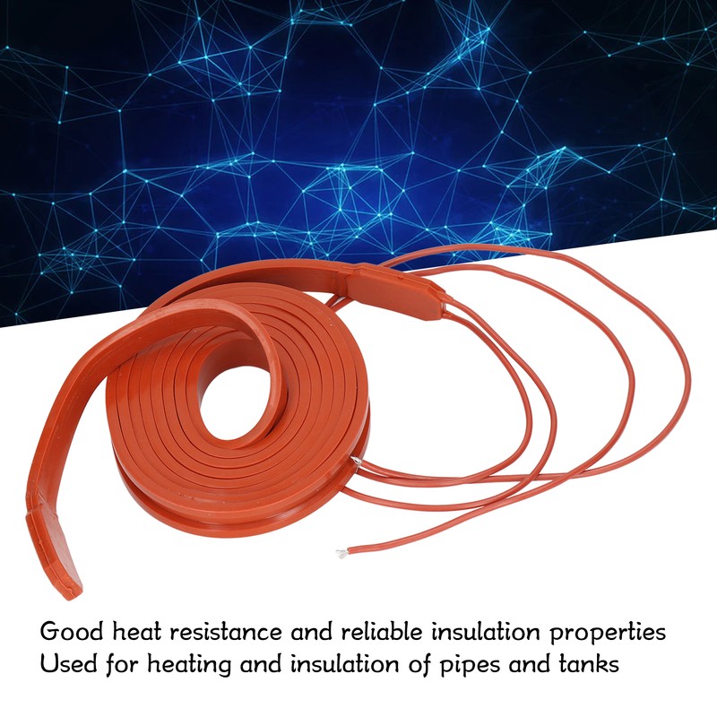 Silicone Heating Tape Belt Waterproof Flexible Heater AC 150W for