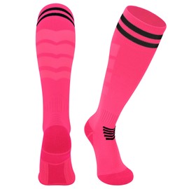 Olreco Girls Soccer Socks Kids 6-8 Kids Soccer Socks Girls Softball Socks Youth Soccer Socks Youth Pink Football Socks Youth