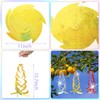 DECYOOL 15 Pcs Bird Spiral Reflectors 15.8 Inch Hanging Reflective