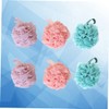 Healeved 6pcs Bath Soft Bubble Maker for Adults Exfoliating Bath