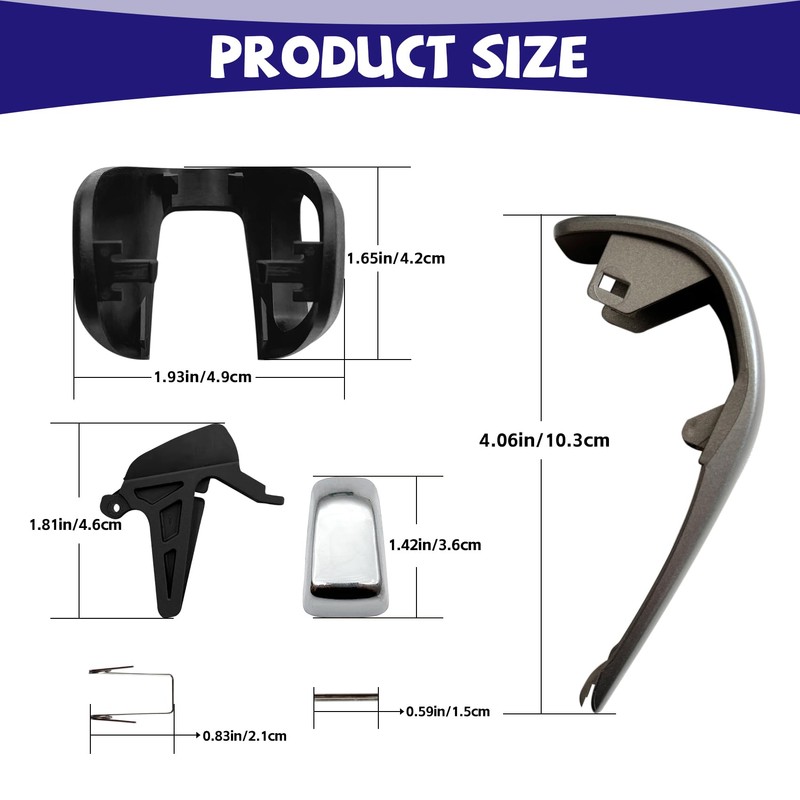 ZOKYUYS Automatic Shift Shifter Knob Kit, Fit for Chevy Sonic