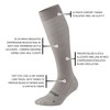 CEP Flight Compression Socks, Light Grey, Men, III