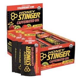 Honey Stinger Kiwi Strawberry Gel with Caffeine, 850 g