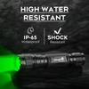 ULTRAFIRE Green Hunting LED Flashlight, 10W Single Mode Green Light,