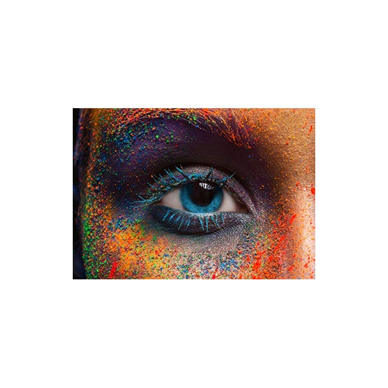 PISTENKUH Puzzle Creative Edition 1000 Pieces Eye with Stylish Makeup