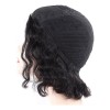 Bhf Fashion Peluca De Encaje Medio Peruca Cabelo 100% Humano
