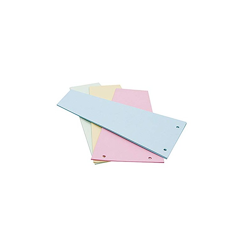 Soennecken Divider Strips Trapezoidal Shape, 6.5-12.5 x 24 cm (H