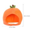 NOLITOY Persimmon Headgear Hat Party Fruit Hats Fruit Cosplay Hats