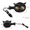 Mailaier 2PCS Motorcycle Universal Turn Signal Light, Owl Shaped Motorcycle