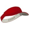 Flexible Wooly Combed Visor - Red S-M