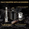 AMTOVL 27PCS Screw Extractor Set - with Adapter Hex Head