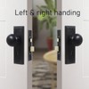Lubentol 4 Pack Mortise Keyed Lock Set with Classic Bronze