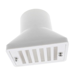 ZYAMY Floor Drain 2 Inch ABS Plastic Drain Grate Swimming Pool Equipment Spa Soaking Pool Drain Pool Trench Overflow Overflow Base Replacement White