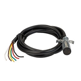 Hopkins 20136 8' 6 Pole Round Molded Trailer Cable with UPC Label