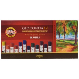 KOH-I-NOOR GIOCONDA 8352 Artist's Oil Pastels (Pack of 12)