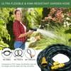Garden Hose Non-Expandable 25 ft, Lightweight Flexible Water Hose with