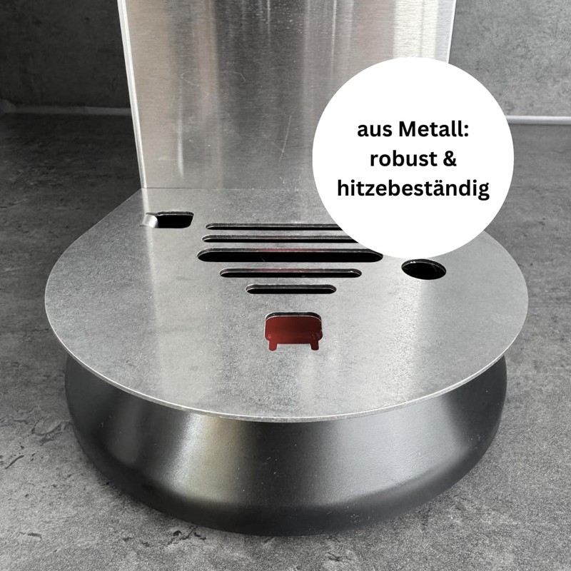 Stainless Steel Drip Tray for DeLonghi Dedica Enlarged Drip Rack