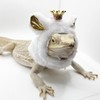 Pet Lizard Hat Soft Cotton Comfortable Attractive Pet Reptile Costume