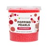 Tea Zone [7 Pounds] Strawberry Popping Pearls for Boba Tea