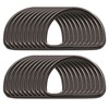 BIKICOCO Metal D-Rings Buckle, 2 Inch Non-Welded for Webbing Sewing