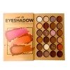 Paleta Maquillaje Libro 4 Capas Sombras Nude Rubor Contorno