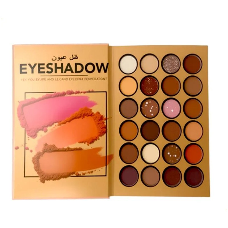 Paleta Maquillaje Libro 4 Capas Sombras Nude Rubor Contorno