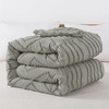 Andency Medium Grey California King Comforter Set, Boho Cal King