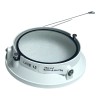 USAI Lighting B4RDL-S-WH-TRM 4.5in Round Downlight Trimless Clear Solite Glass