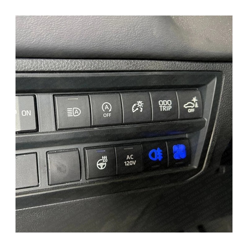 CH4x4 Cube Push Switch for Toyota Tundra 2022+ - Audio