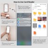 3 in 1 USB C SD Card Reader, USB Port