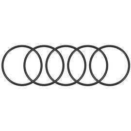 sourcing map Pack of 5 Nitrile Rubber O-Rings 54 mm OD 47 mm ID 3.5 mm Wide Seal