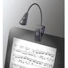 K&M 12241 Notenpultleuchte LED FlexLight Schwarz - Befestigung per Clip