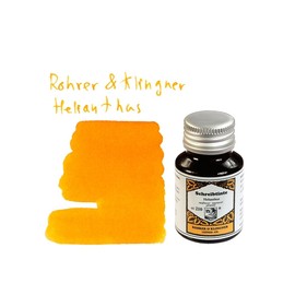 Rohrer & Klingner Writing Ink - 50 ml Bottle - Helianthus (Sunflower Yellow)