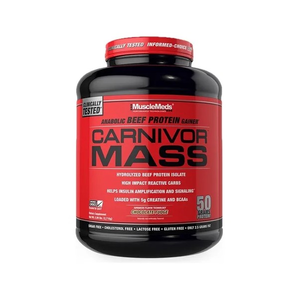 Suplemento en polvo MuscleMeds Proteínas sabor chocolate fudge x 2.72kg