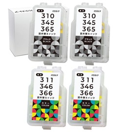 Baustore 2 Each Refill Ink for Canon BC-310/345/365 BC-311/346/366