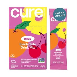 Cure Hydration Mezcla Bebidas Electrolíticas Niños Rehidratación Formulada Por Pediatra Base Plantas Azúcar Agregada