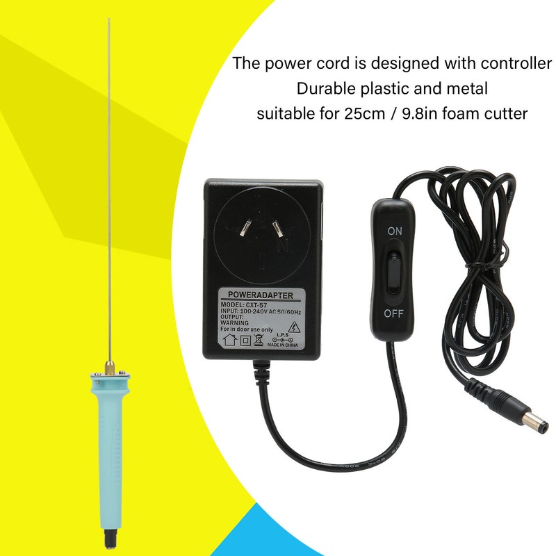 9V 2A Power Supply for 15cm Needle Foam Cutter Protection
