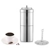 KSJONE South Indian Filter Coffee Maker 10 oz, 4-6 Cups