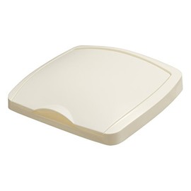 50L Lift Top Bin Lid - Linen-Cream