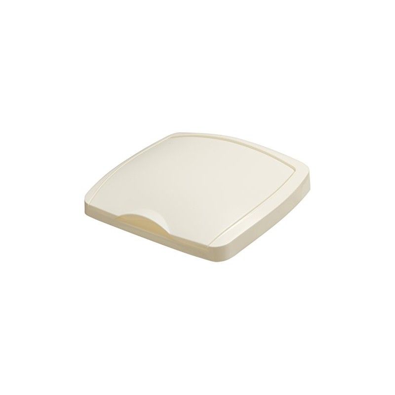 50L Lift Top Bin Lid - Linen-Cream