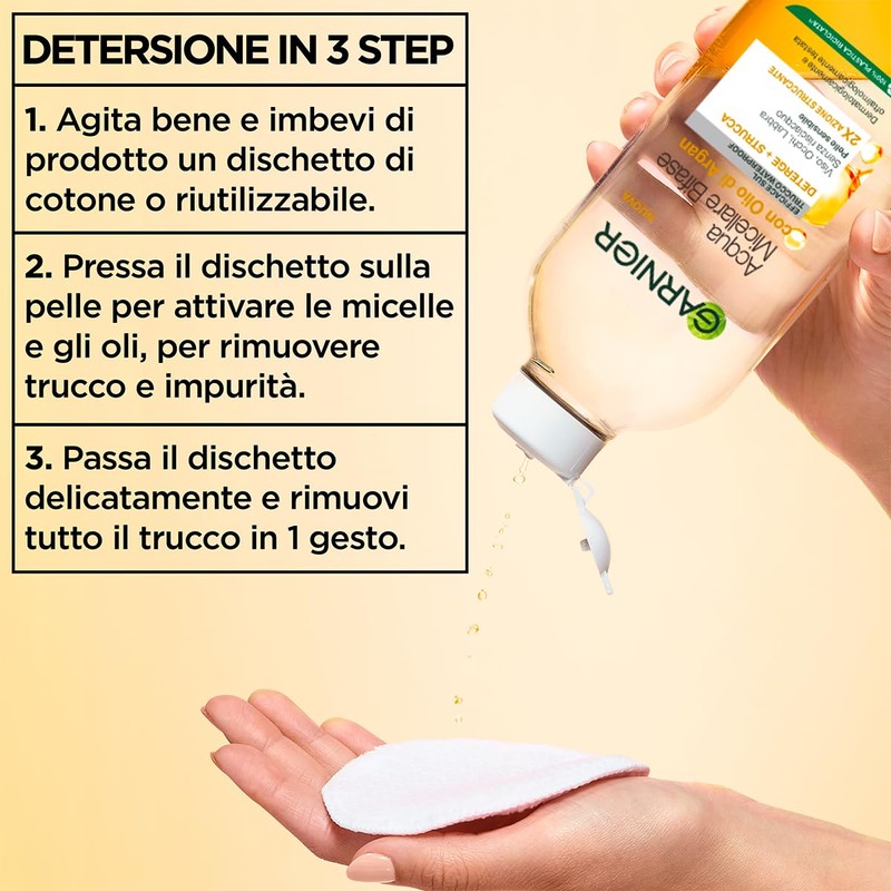 Garnier A/Micellar B/Phase Argan100