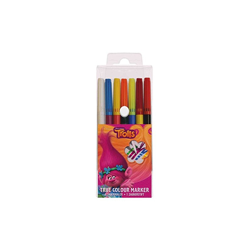 Stylex 51116 Trolls True Colour Magic Marker Set