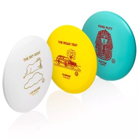 LVH SPORTS Three 3 Disc Golf Starter Set: Putter Midrange Driver Marker - LVH Sports