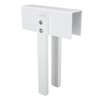 Bi Fold Lock Aluminum Alloy Double Door Bifold Lock Childproof