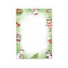 4 Pads Christmas Motif Notepad Writing Pad Christmas Letter to