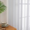 MIULEE 2 Panels Sheer Window Curtains Elegant Window Voile Panels/Drapes/Treatment